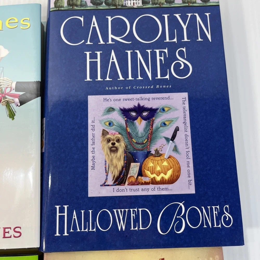 Carolyn Haines Book Lot Thriller Crime Cozy  Mystery Suspense Hardcover Southern